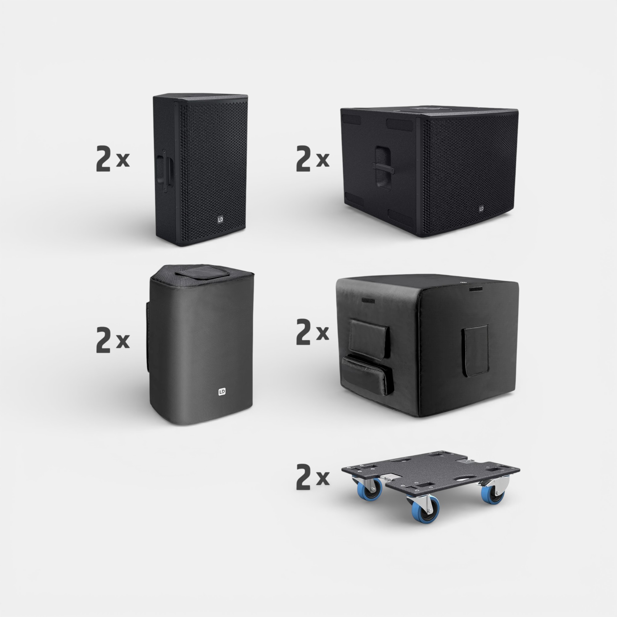 LD Systems Stinger G3 Power Set 300 - Afbeelding 4