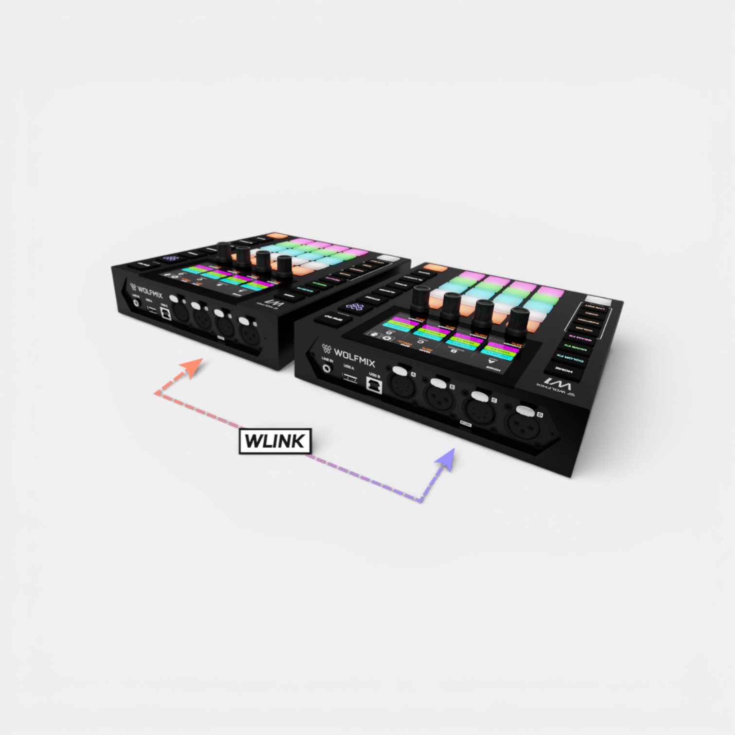 Wolfmix W1 MK3 Standalone DMX-lichtcontroller - Afbeelding 6