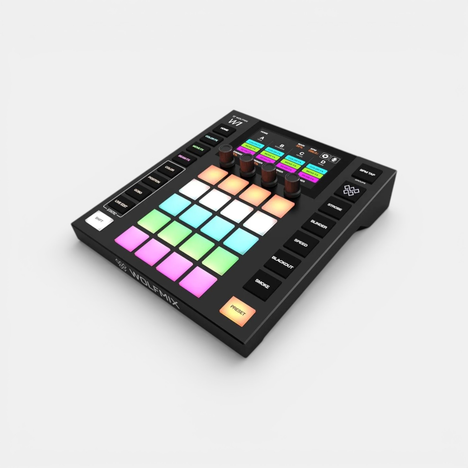 Wolfmix W1 MK3 Standalone DMX-lichtcontroller
