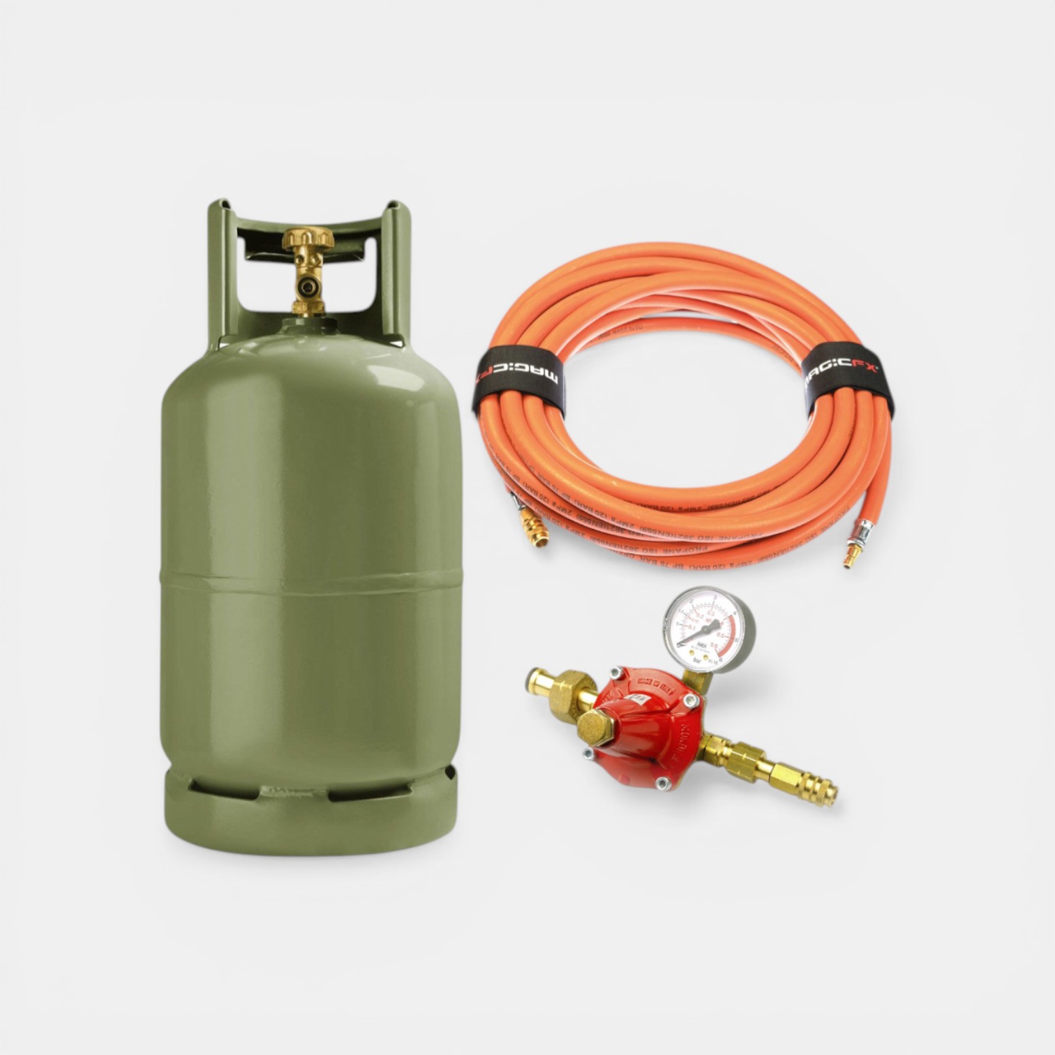 Gasfles set